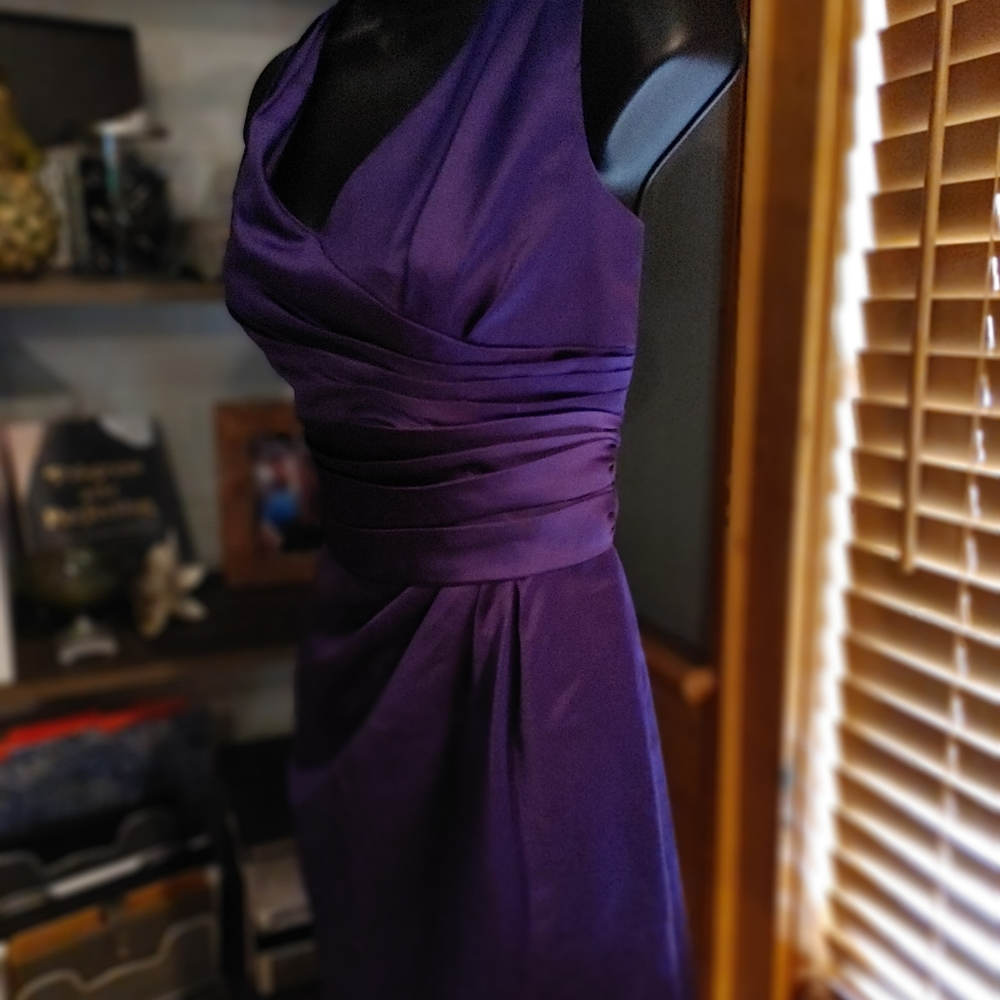 .Purple Bridesmaid/Party Dress by David's Bridal
